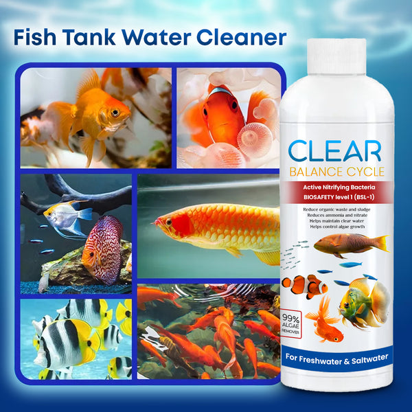 AquaClean™ Automatic Fish Tank Cleaner – (Buy 1 Get 1 Free🔥)