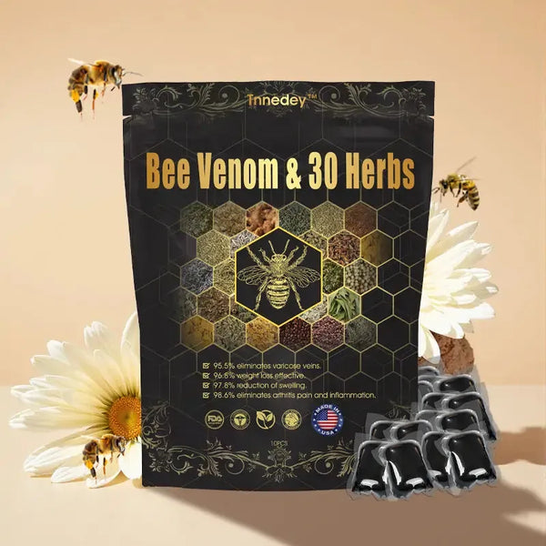 Bee Venom & 30-Herb Detox Foot Soak Beads for Body Sculpting (Buy 1 Get 1 Free🔥🔥)