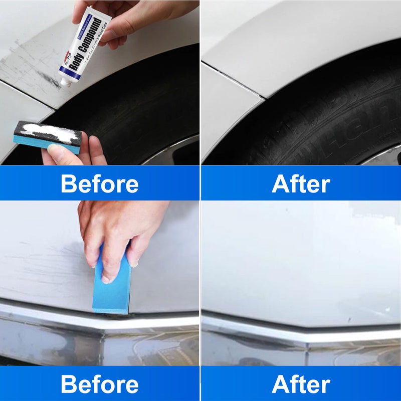 Car Scratch Remover Cream with Free Sponge | Anti-Scratch Solution for Vehicles