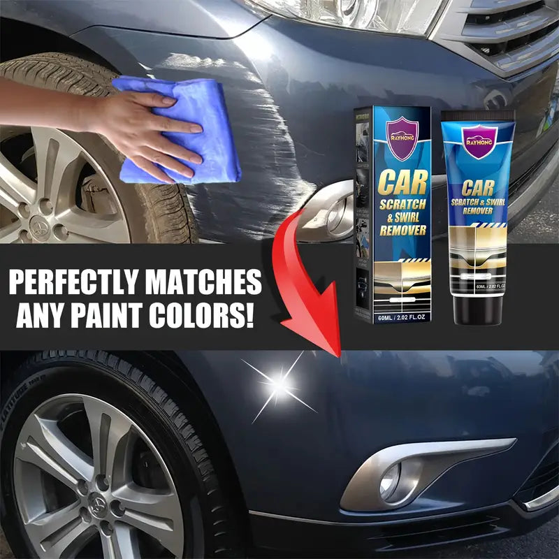 Instant Car Scratch Repair Cream - Ultimate Paint Restoration & Shine Enhancer