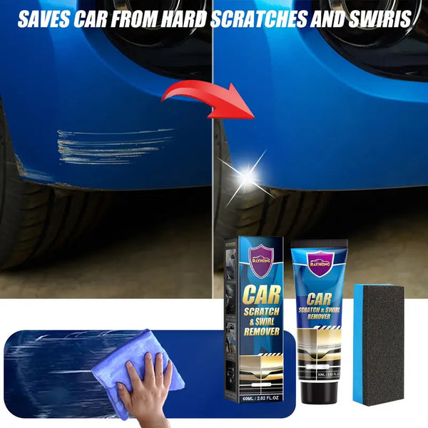 Instant Car Scratch Repair Cream - Ultimate Paint Restoration & Shine Enhancer