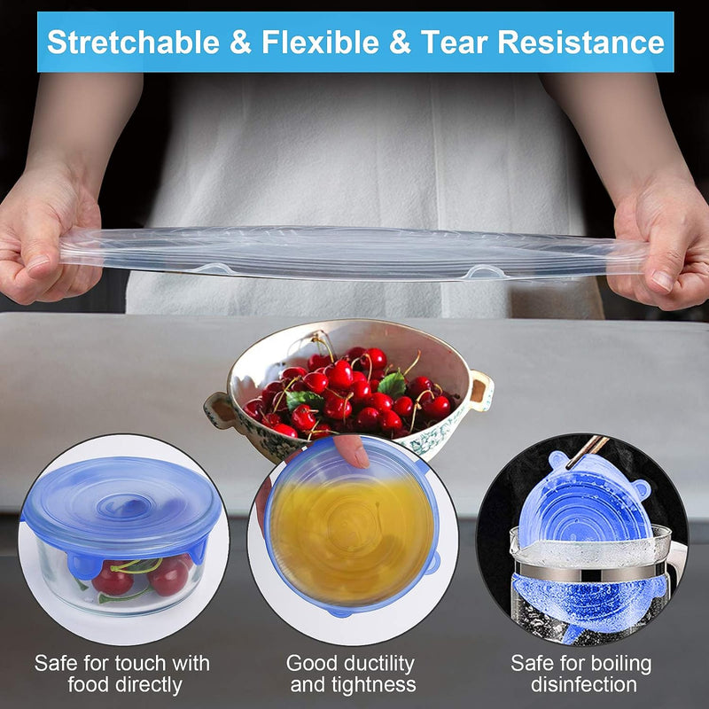 Multipurpose Silicone Lid - Reusable & Microwave Safe 🔥Hot Sale - Buy 6 Get 6 FREE 🔥